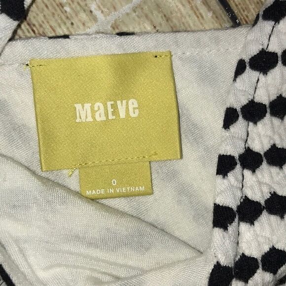 Anthro | Maeve Cut Out Textured Dress - Picture 7 of 9